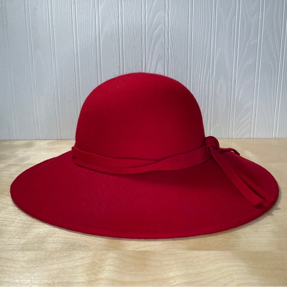 Something Special LA Wool Felt Hat - Red - Picture 4 of 14